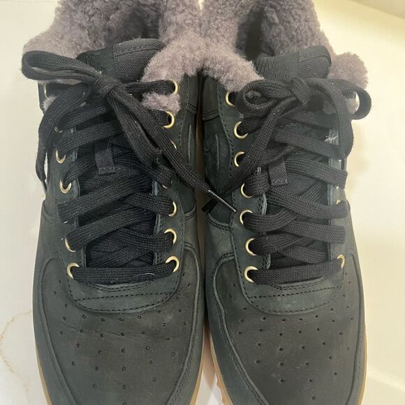 Nike Air Force 1 Black Thunder Grey Gum - Picture 4 of 12